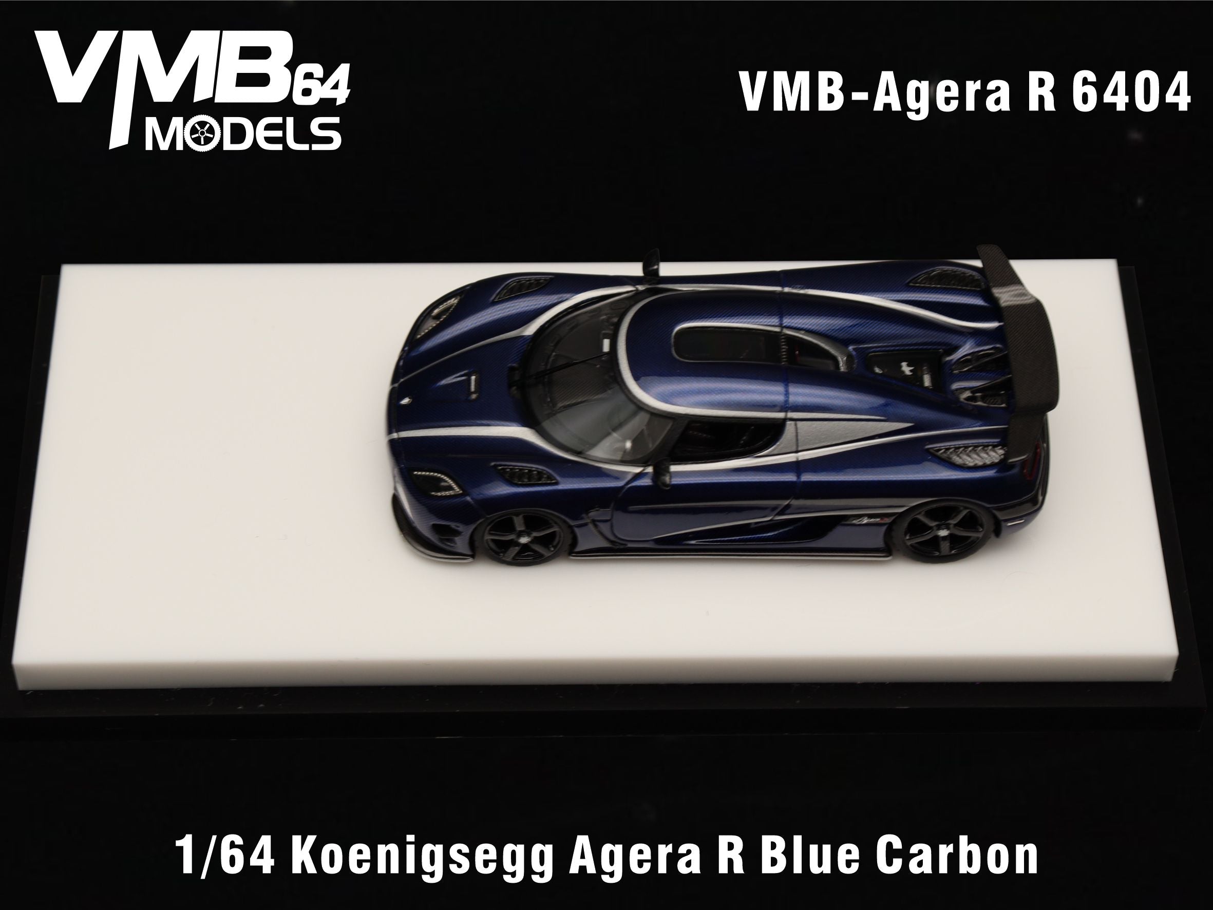 Preorder] VMB 1:64 Koenigsegg Agera R Blue – Horizon Diecast