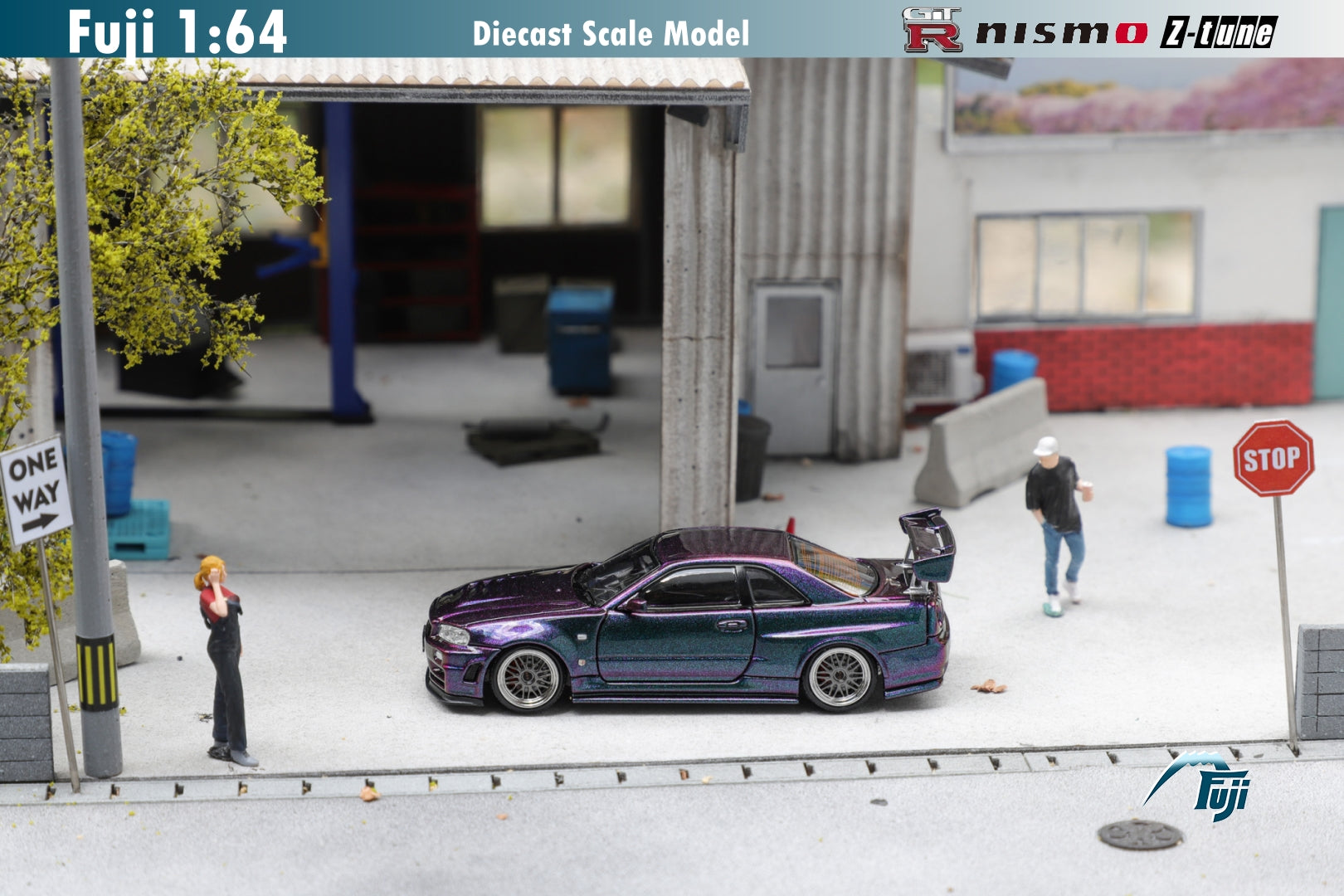 Fuji 1:64 Nissan Skyline GT-R R34 Nismo Z-Tune High-end