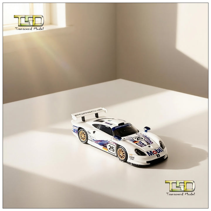 [Preorder] Transcend model 1:64 Porsche 911 GT1 24h LeMans 1997 (2 Versions)