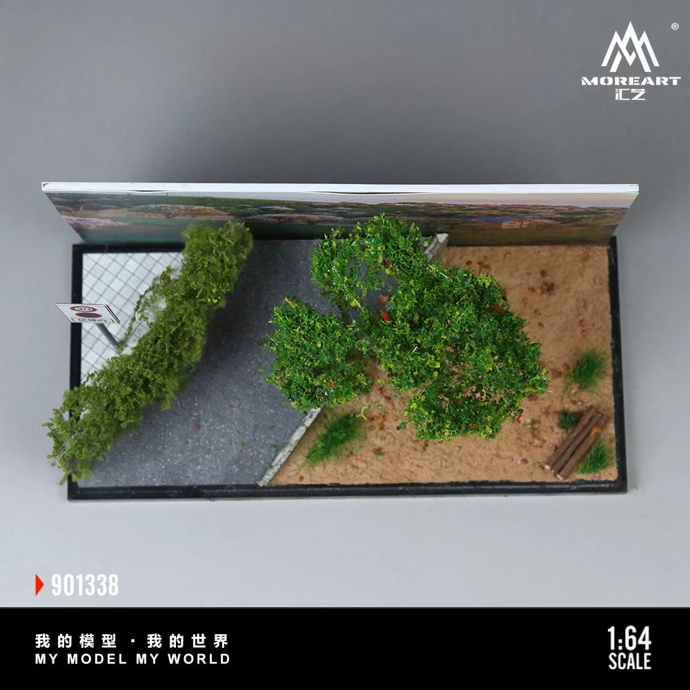 Preorder] MoreArt 1:64 MINIATURE SCENE OF A RURAL HILLSIDE