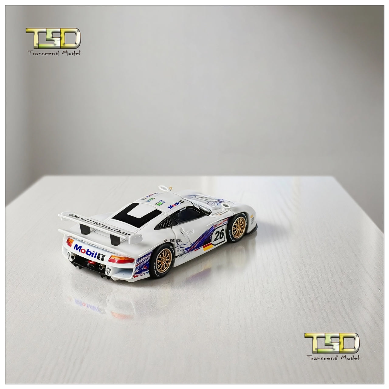 Transcend model 1:64 Porsche 911 GT1 24h LeMans 1997 (2 Versions