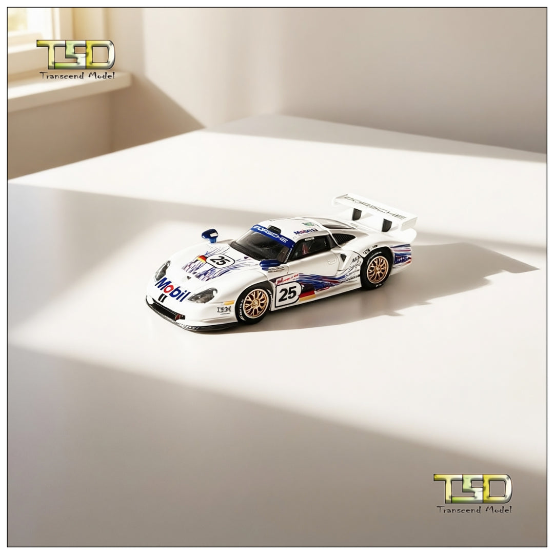 [Preorder] Transcend model 1:64 Porsche 911 GT1 24h LeMans 1997 (2 Versions)