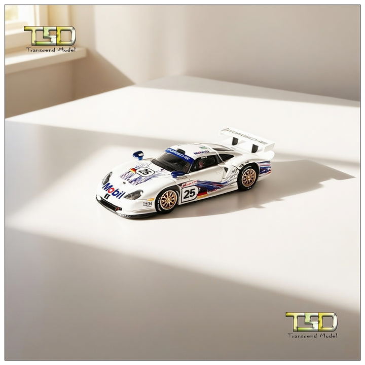 [Preorder] Transcend model 1:64 Porsche 911 GT1 24h LeMans 1997 (2 Versions)