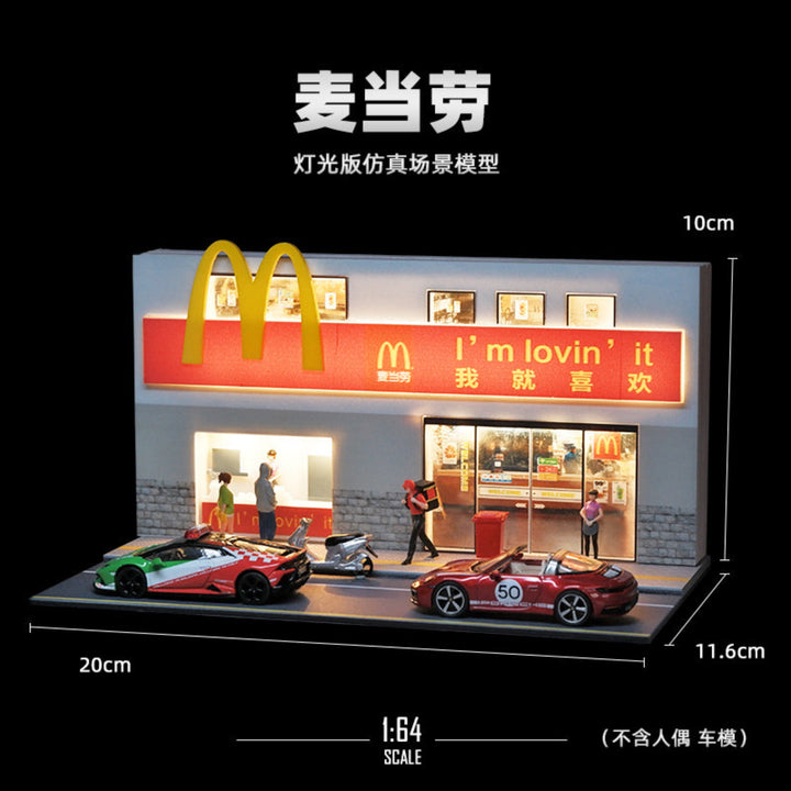 [Preorder] SHOU CANG JIA 1:64 McDonald's SCENE SCJ362