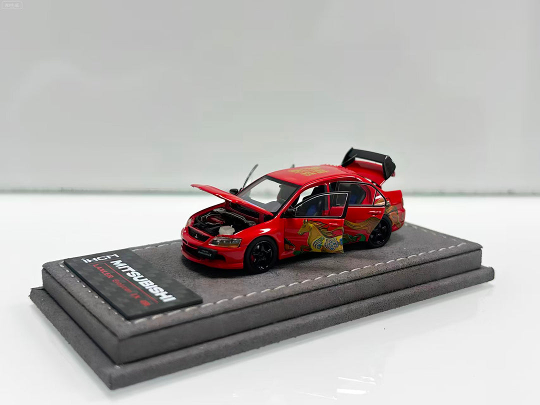 [Preorder] IHCM 1:64 MITSUBISHI LANCER EVIUTION IX GSR Limited edition for the Year of the Horse