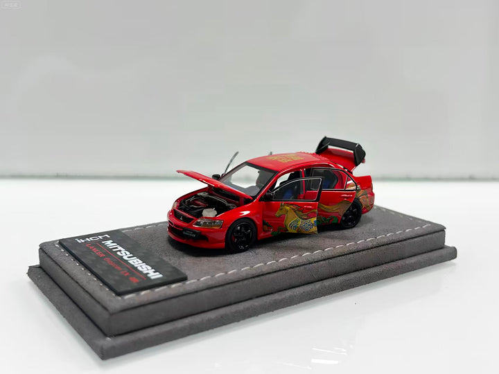 [Preorder] IHCM 1:64 MITSUBISHI LANCER EVIUTION IX GSR Limited edition for the Year of the Horse