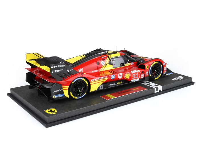 [Preorder] BBR 1:18 FERRARI 499P CAR N. 51 - 3RD LE MANS 2024