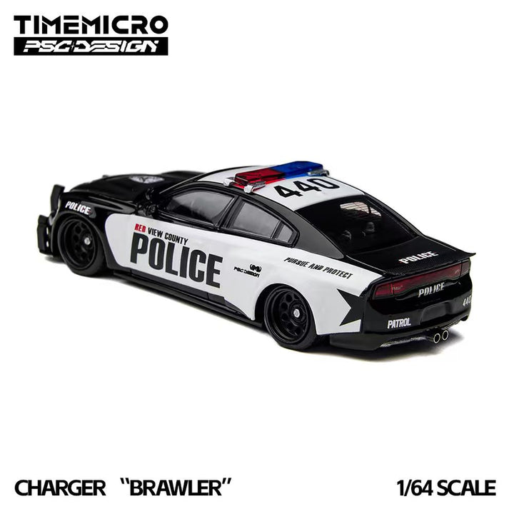 [Preorder] TimeMicro x PSC DESIGN 1:64 Charger "Brawler" Rivals TM648203