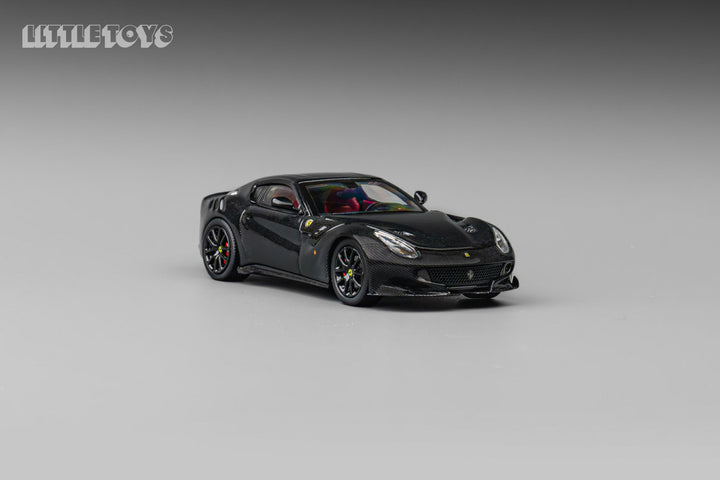 Little Toys 1:64 Ferrari F12 TDF Carbon Black