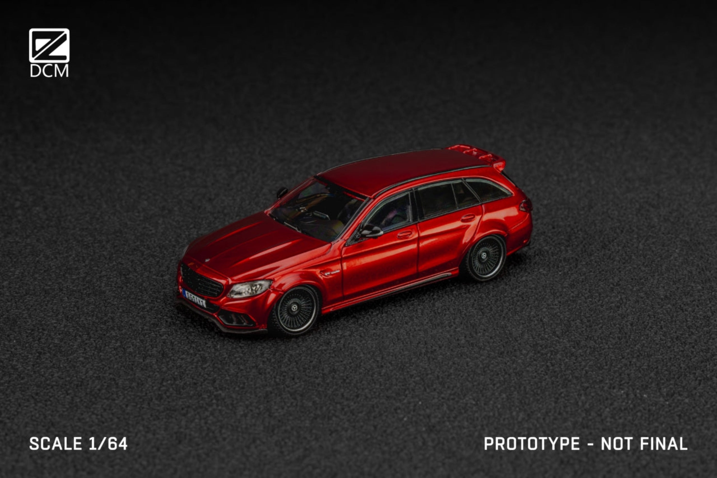 DCM x D.Bo Model 1:64 Mercedes-Benz C63S AMG Travel Version S205