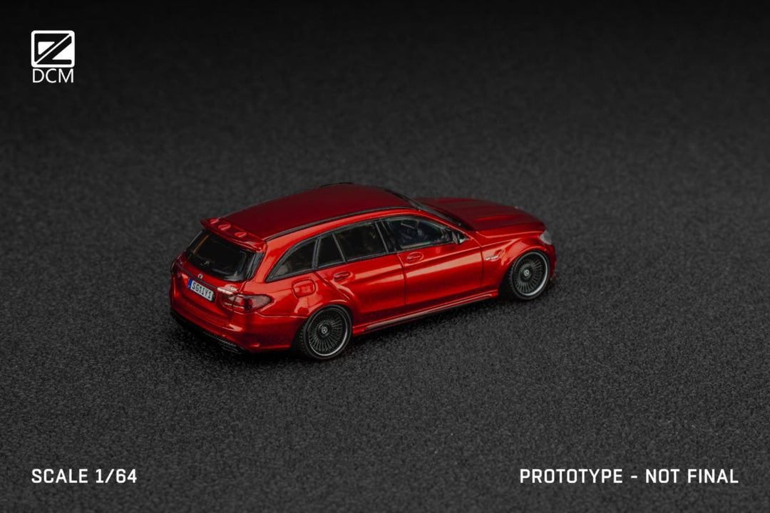 [Preorder] DCM x D.Bo Model 1:64 Mercedes-Benz C63S AMG Travel Version S205 Bearing Wheel (5 Versions)