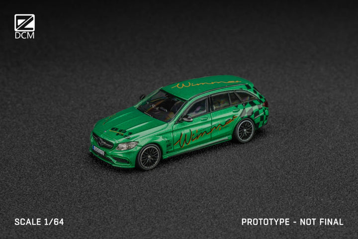 [Preorder] DCM x D.Bo Model 1:64 Mercedes-Benz C63S AMG Travel Version S205 Bearing Wheel (5 Versions)