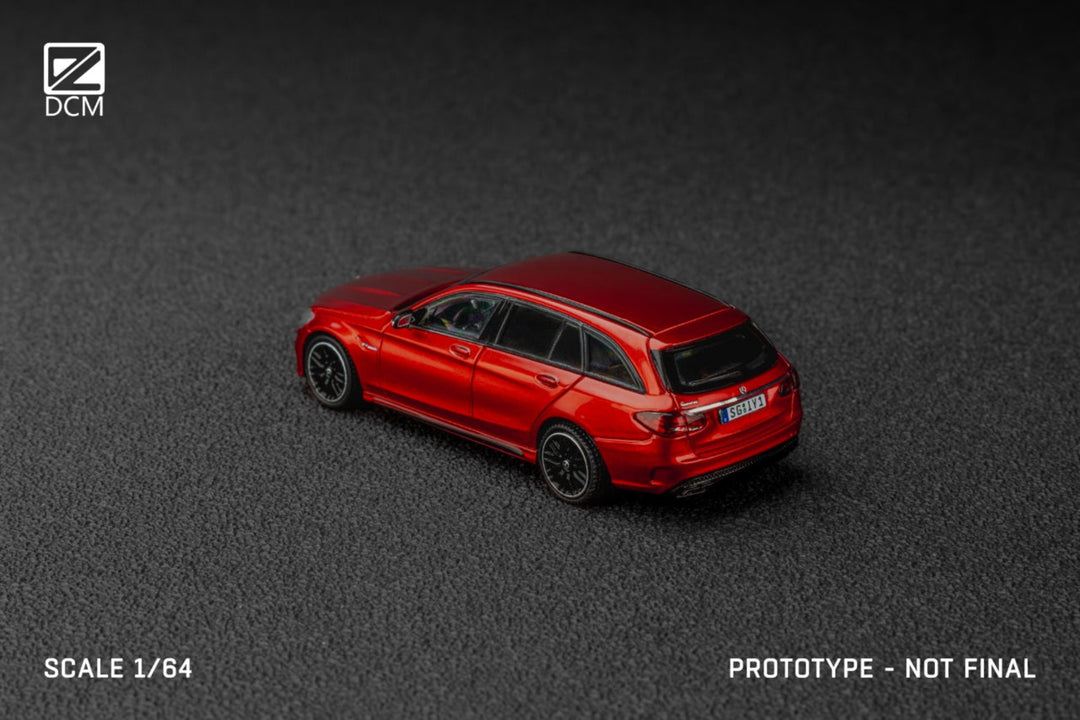 [Preorder] DCM x D.Bo Model 1:64 Mercedes-Benz C63S AMG Travel Version S205 Bearing Wheel (5 Versions)