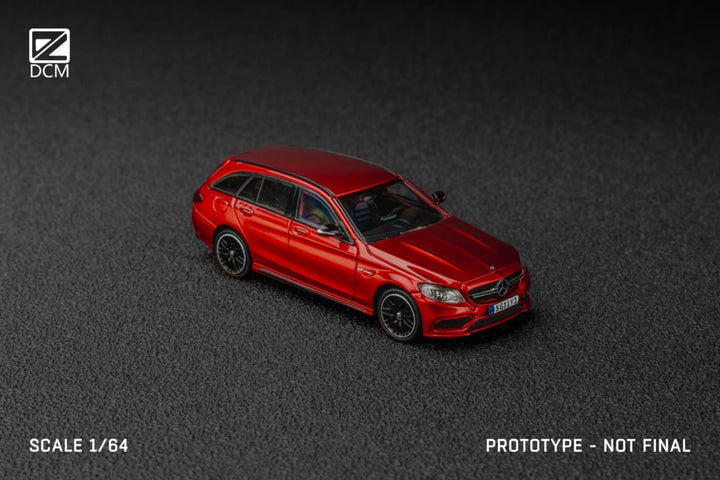 [Preorder] DCM x D.Bo Model 1:64 Mercedes-Benz C63S AMG Travel Version S205 Bearing Wheel (5 Versions)