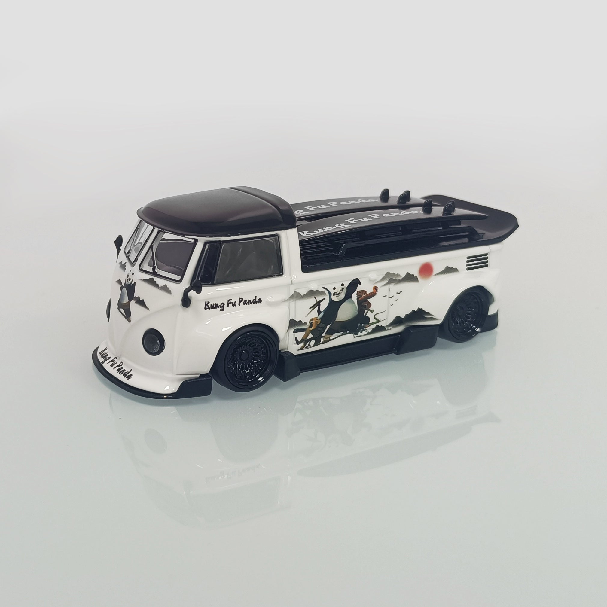LMLF Model 1:64 Volkswagen T1 Widebody Pickup Truck - Kung Fu