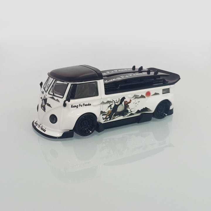 LMLF Model 1:64 Volkswagen T1 Widebody Pickup Truck - Kung Fu Panda