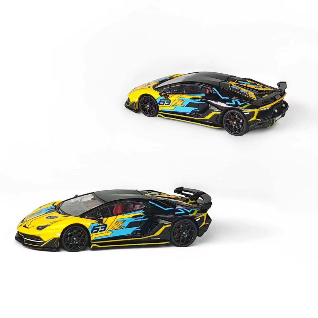 [Preorder] Maxwell Model 1:64 Lamborghini Aventador SVJ63 (3 Colours) Mw6435008/Mw6435009/Mw6435010