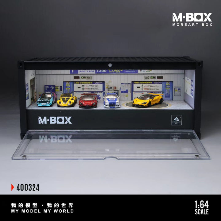 [Preorder] MBOX 1:64 CONTAINER MODEL STORAGE SCENE (2 Versions) MB400323/MB400324