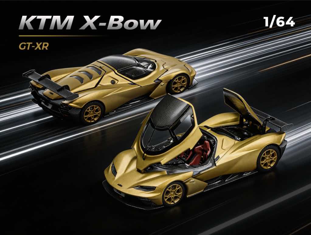 1/64 iHCM KTM X-Bow GT-XR 深九州展限定／マットゴールド Preorder] IHCM 1:64 KTM X-BOW GT-XR Bronze Dull Gold – Horizon Diecast