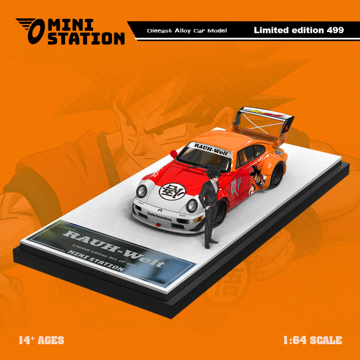 Mini Station 1:64 Porsche RWB 964 DragonBall Z