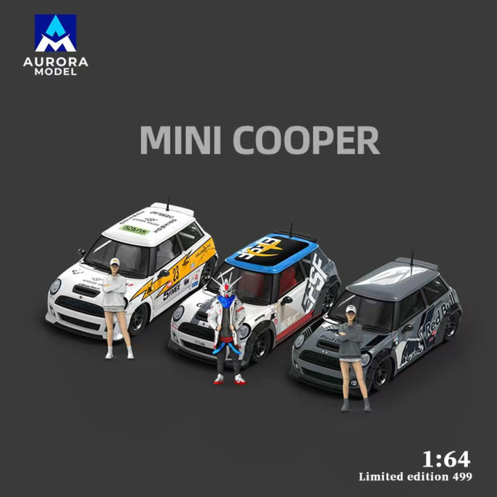 [Preorder] Aurora Model 1:64 BMW Mini Cooper (6 Versions)