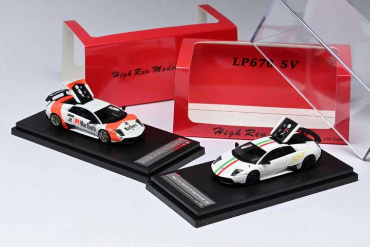 [Preorder] High Rev Model HRM 1:64 Lamborghini Murcielago LP670-4 SV (2 Versions)