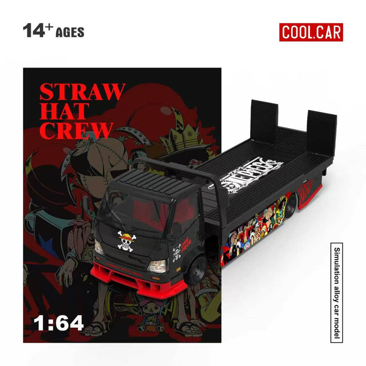 [Preorder] Cool Car 1:64 Hino H300 Flatbed Transport Trailer - One Piece Livery CC647258