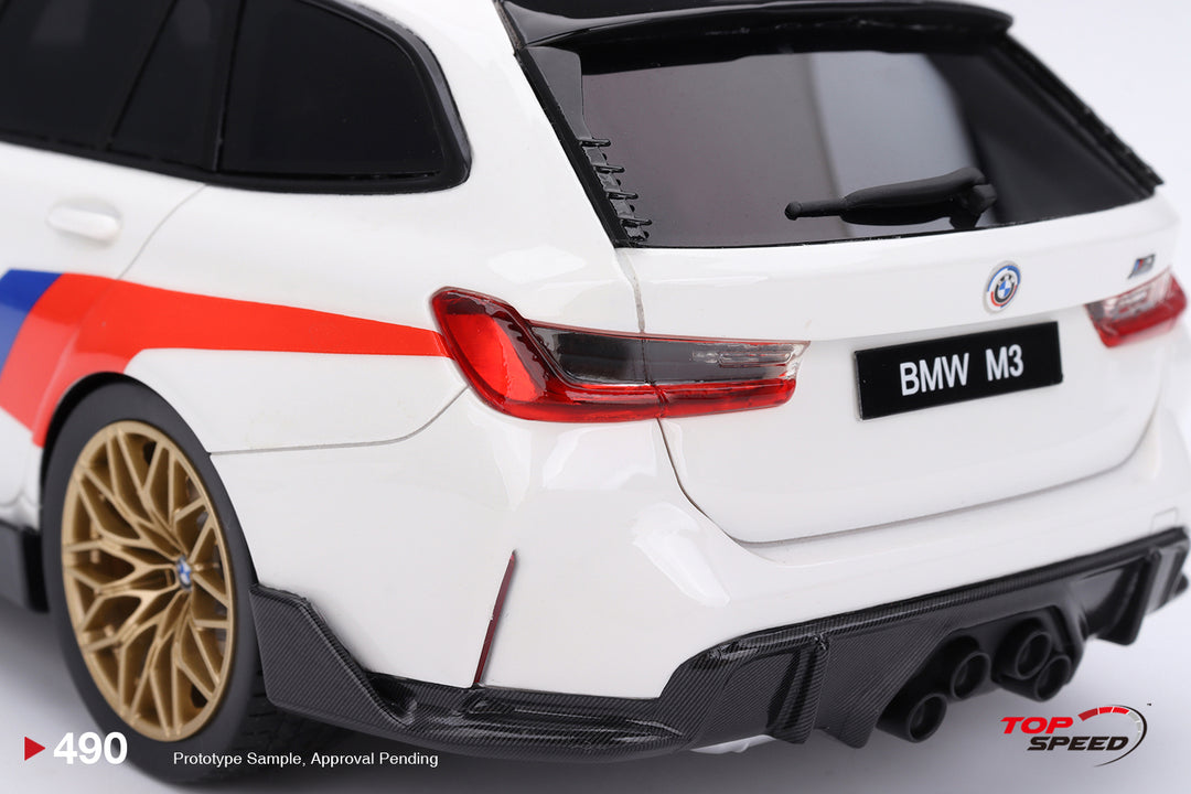 [Preorder] Topspeed 1:18 BMW M3 M-Performance Touring (G81) Alpine White