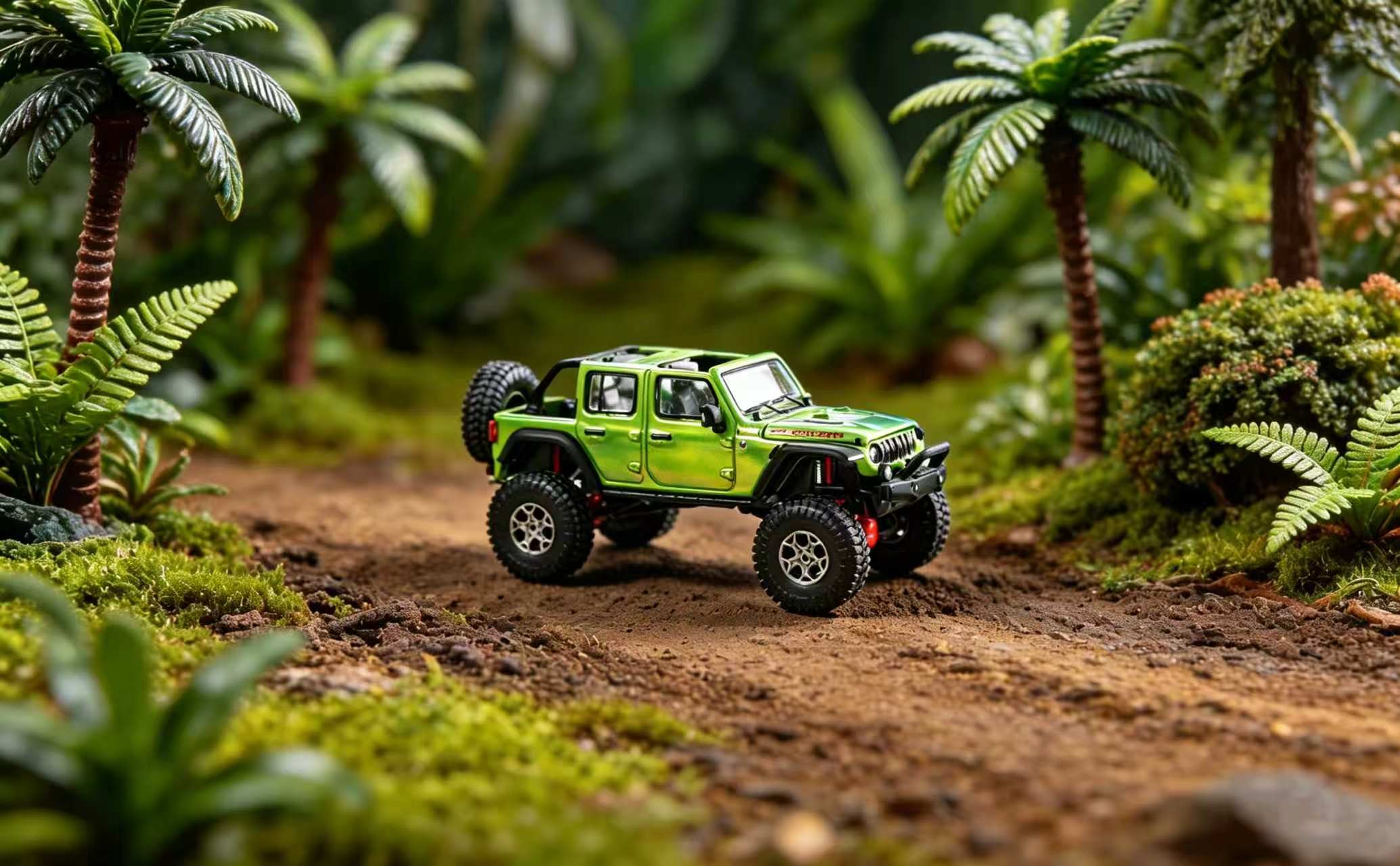 Preorder] GCD 1:64 Jeep Wrangler - LHD 2024 (2 Colours) KS-102-648