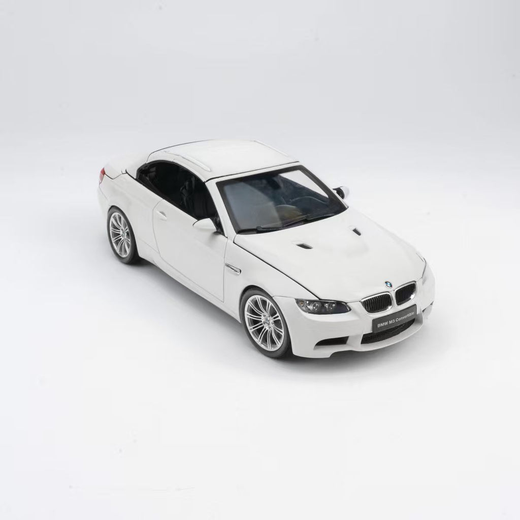 Preorder] Kyosho 1:18 BMW M3 CONVERTIBLE(E93M) ALPINE WHITE