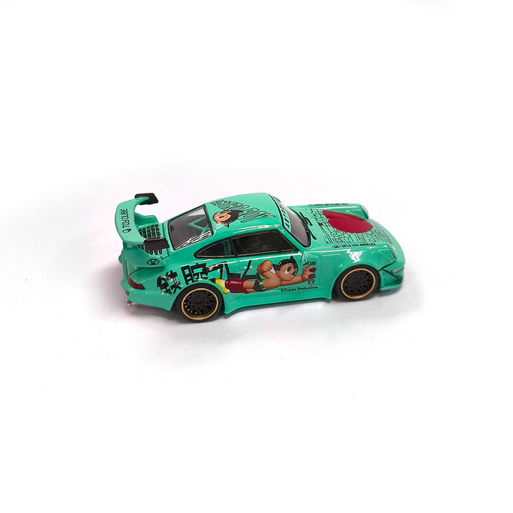 DPLS x Toyqube 1:64 Astro Boy Porsche RWB Diecast (4 Colors)