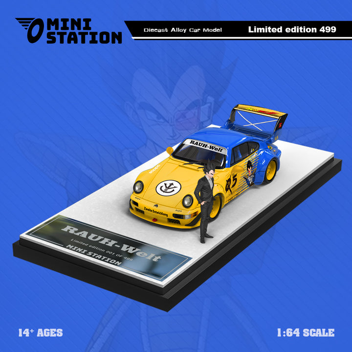 Mini Station 1:64 Porsche RWB 964 DragonBall Z