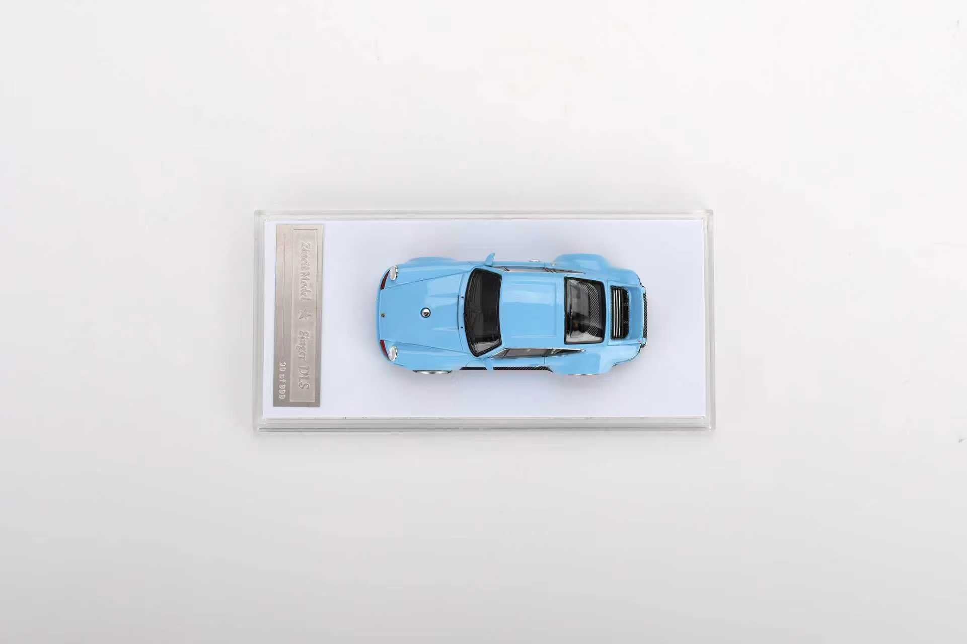 小物 Fedor Preorder] Zincit Model 1:64 Porsche 911 singer DLS Coupe (2