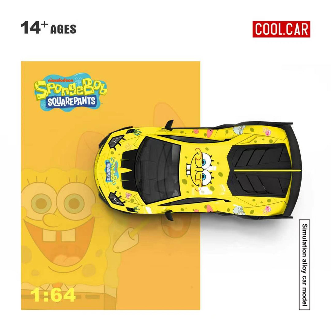 [Preorder] Cool Car 1:64 Lamborghini GTEVO SpongeBob SquarePants CC643836