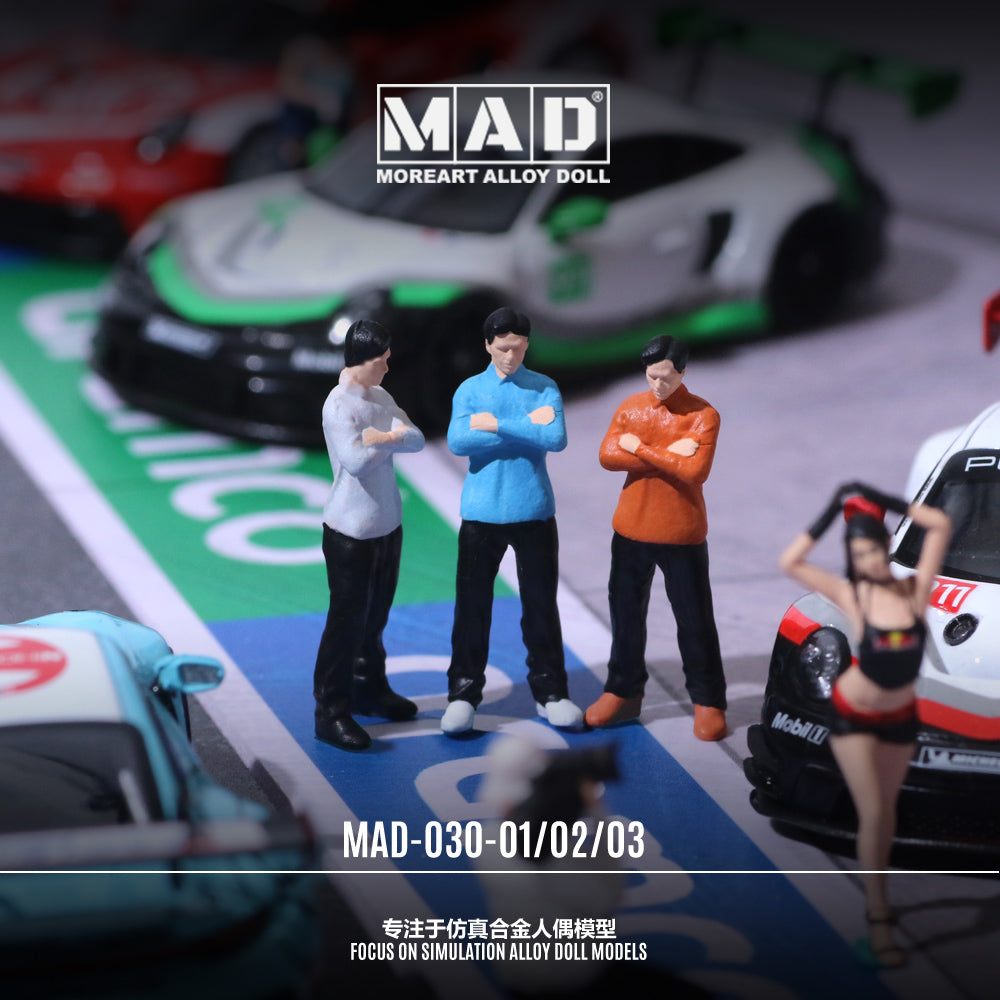 [Preorder] ALLOY MOREART DOLL 1:64 Cross Arm Men Doll (3 Colours) MAD030-1/MAD030-2/MAD030-3