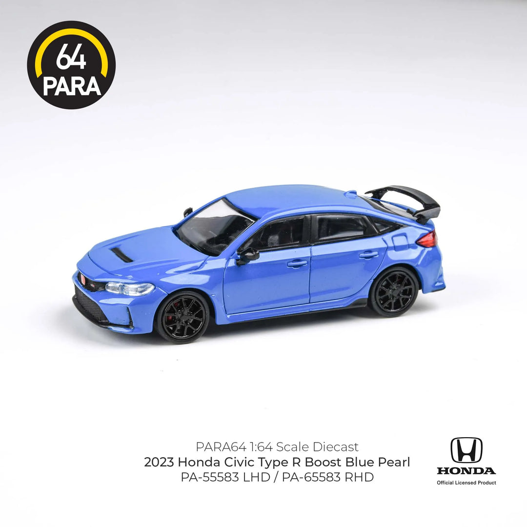 Para64 1:64 2023 Honda Civic Type R – Boost Blue Pearl