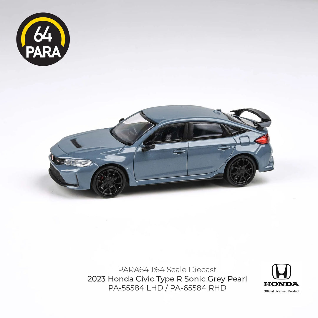 Para64 1:64 2023 Honda Civic Type R – Sonic Grey Pearl