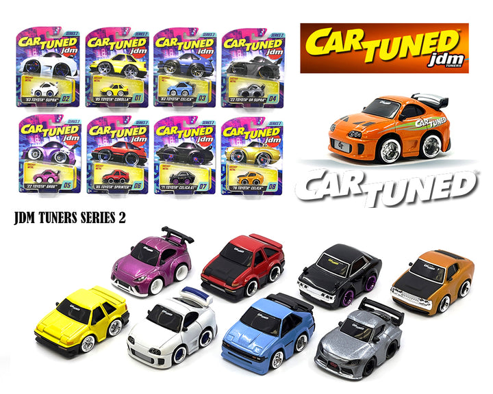 CarTuned 1:64 JDM Tuners Series 2 Assortment 558675-XX1