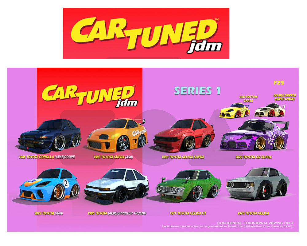 CarTuned 1:64 Series 1 JDM Tuners Assortment SET 558675