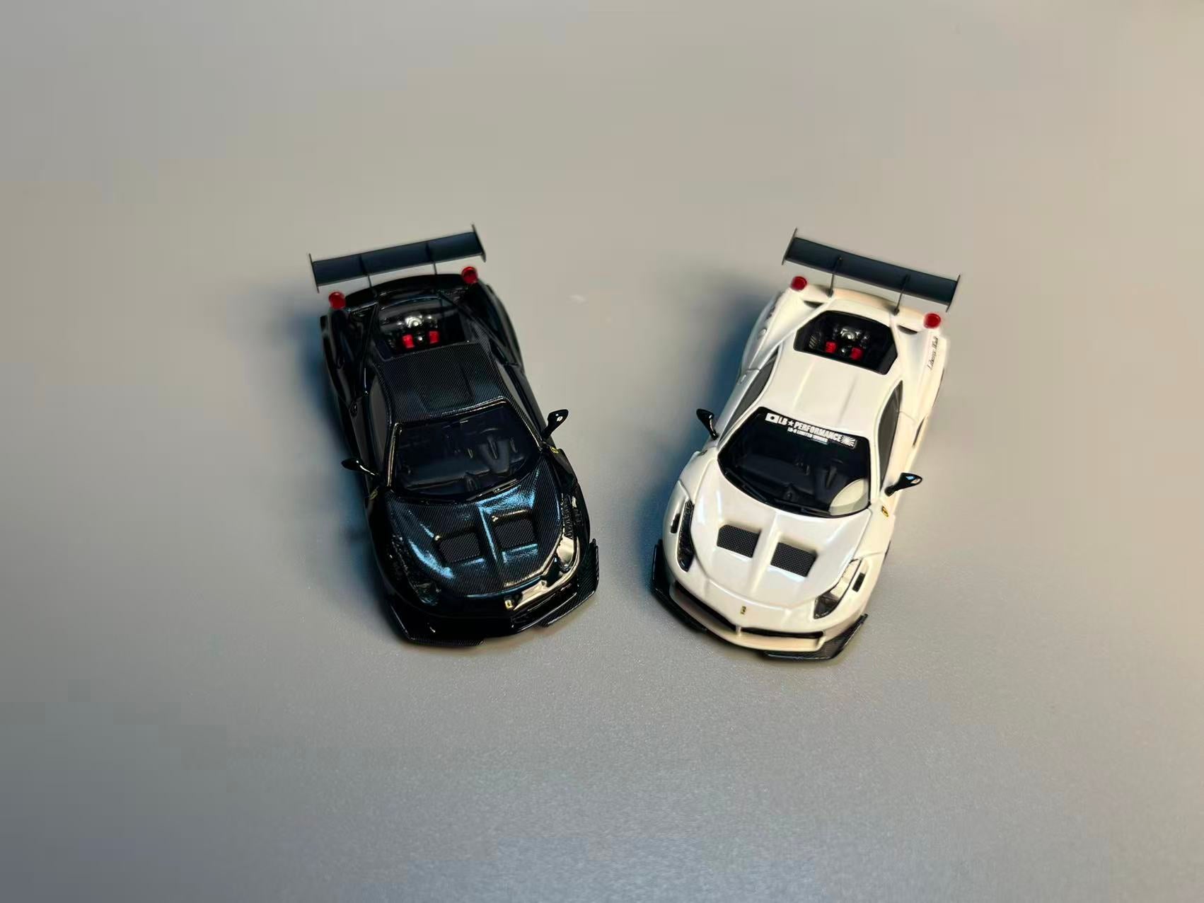 Flame 1:64 Ferrari LB458 GT LB Wide-Body (2 Colours) – Horizon Diecast