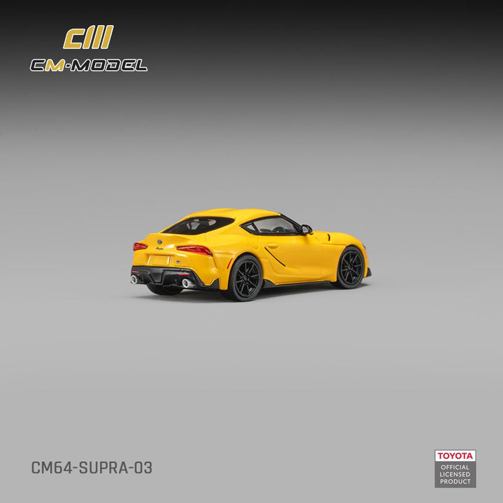 [Preorder] CM Model 1:64 Toyota GR Supra Nitro Yellow CM64-Supra-03