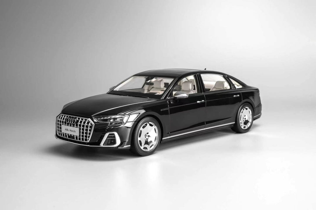 [Preorder] MOTORHELIX 1:18 Audi A8 L Horch Legendary Black MH036LBM
