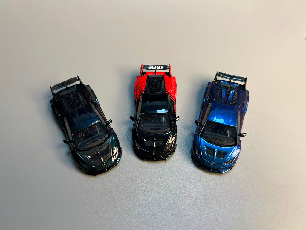 1/64 Flame ランボルギーニ ウラカン GT LP610 アイスブルー 1/64 Flame ランボルギーニ ウラカン GT LP610 アイスブルー