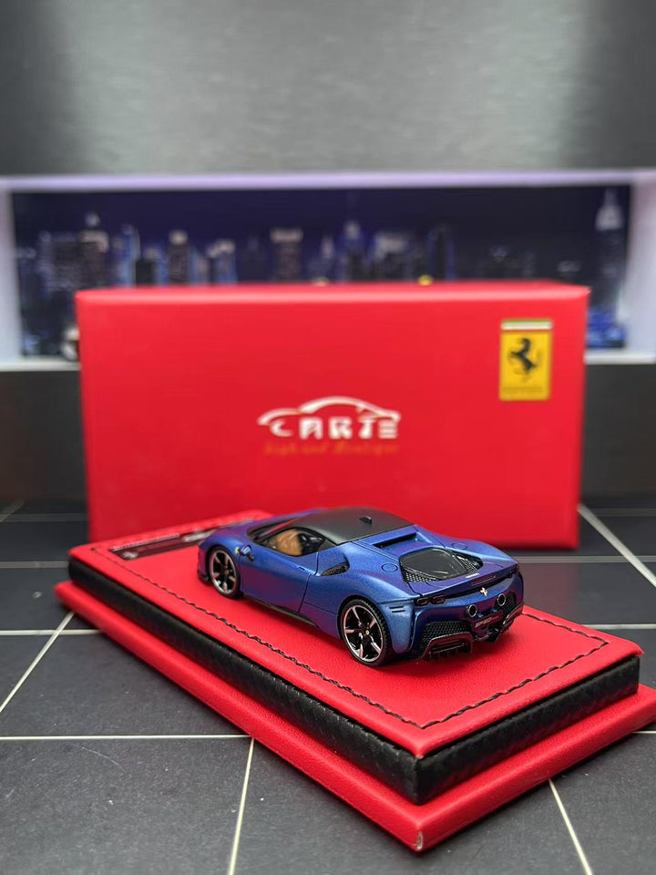 Hardtop Module Sf90 Art Model 1:64 Ferrari SF90 Blue Hardtop – Horizon Diecast