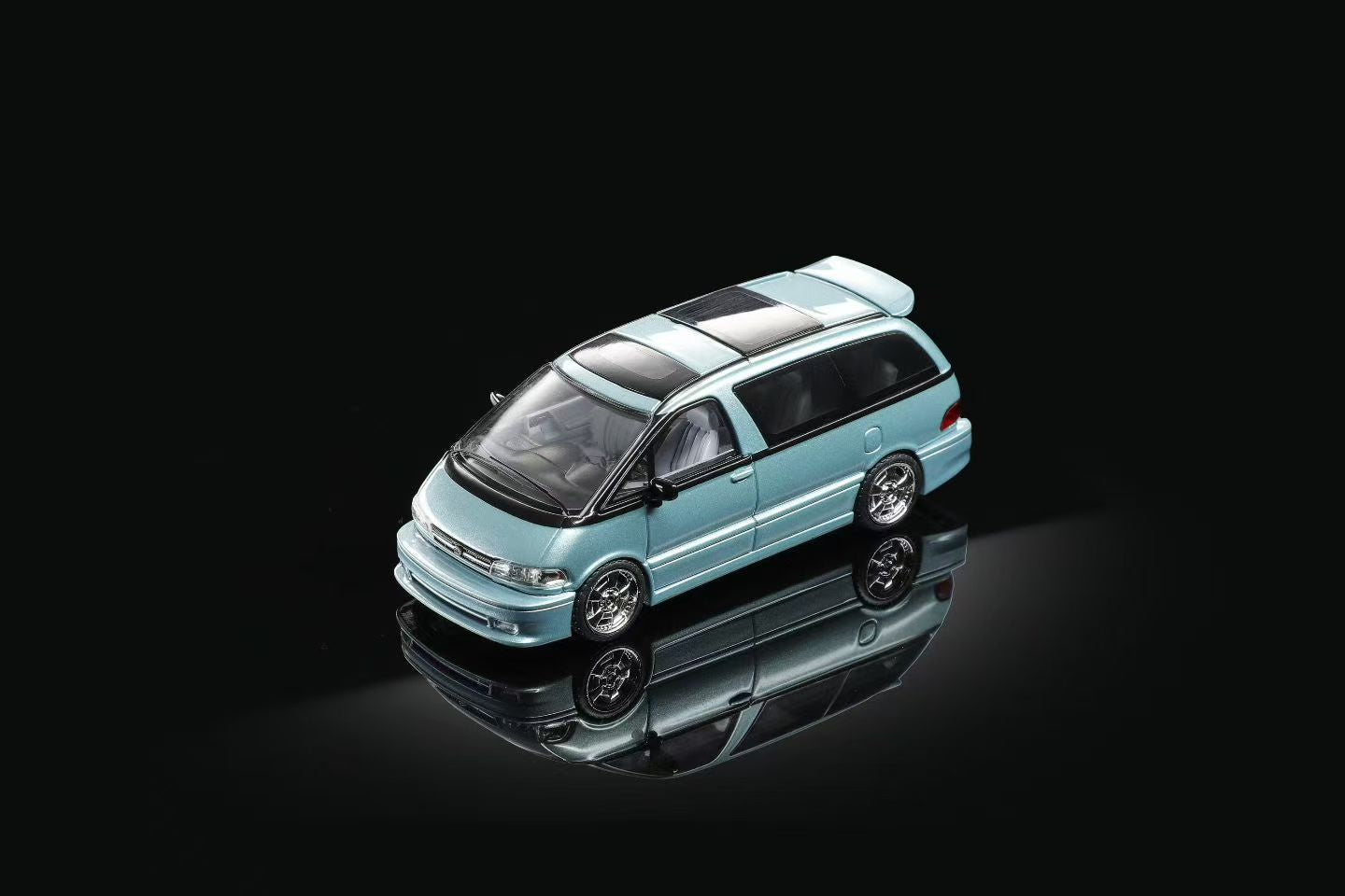 1/64 MORTAL トヨタエスティマ（PREVIA）カスタム車 Mortal 1:64 Toyota Previa (2 Colours) – Horizon Diecast