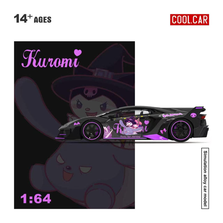 [Preorder] Cool Car 1:64 Lamborghini GTEVO Kuromi CC643838