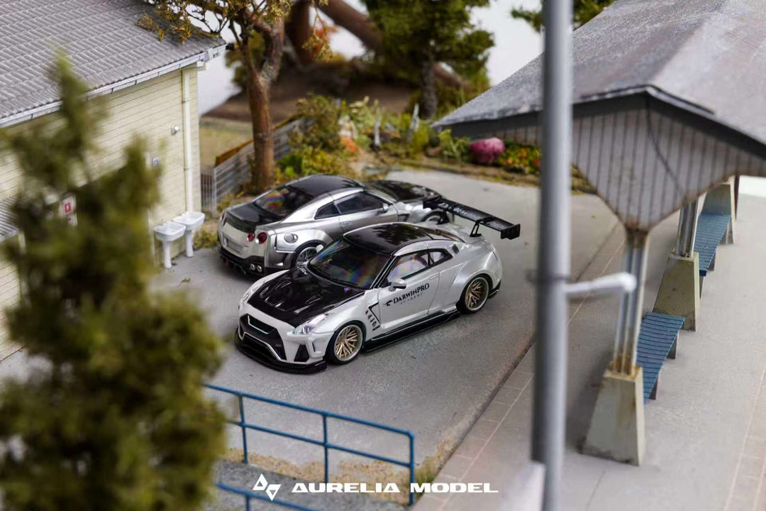 [Preorder] Aurelia 1:64 Nissan DarwinPRO R35 Lifetime Widebody kit (2 Colours)