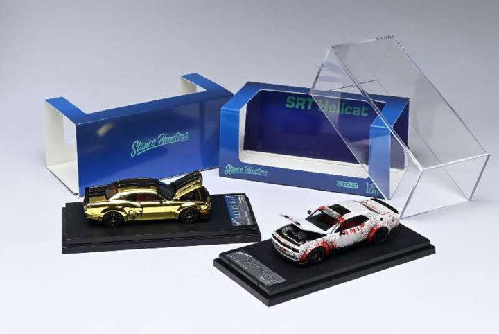 [Preorder] Stance Hunters 1:64 Dodge Challenger SRT Hellcat  (2 Colours)