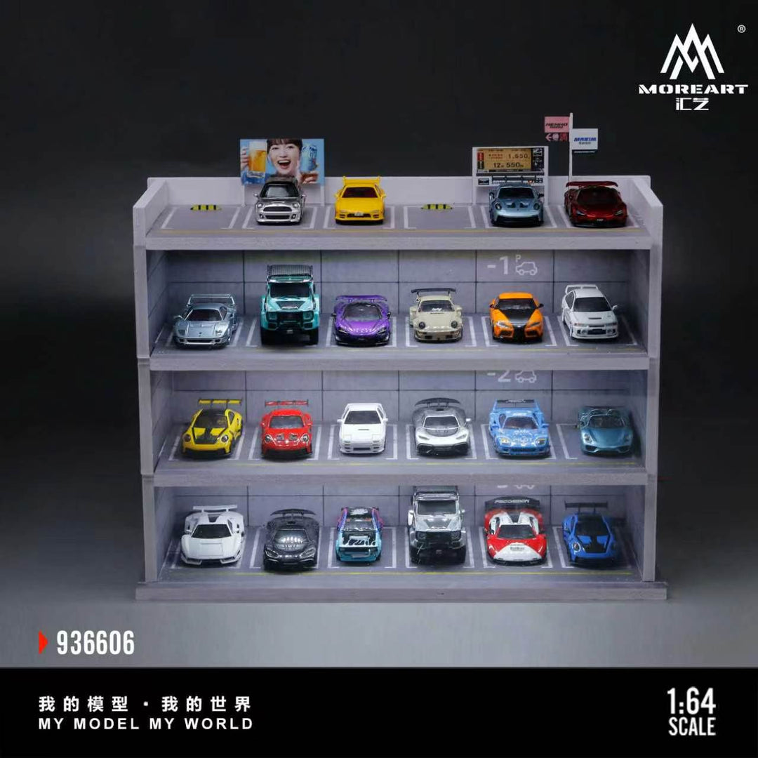 [Preorder] MoreArt 1:64 SCENE F OF A JAPANESE PARKING BUILDING MO936606