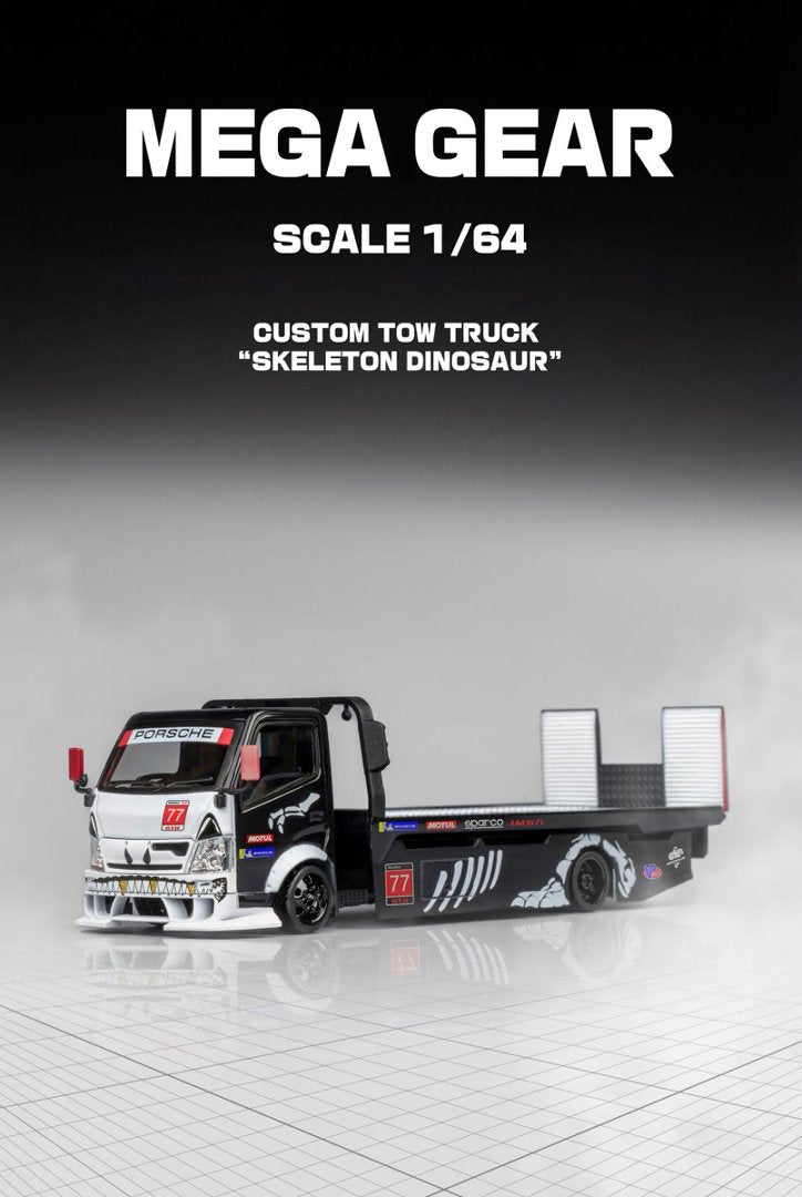 Mega Gear 1:64 MG Trailer Bone Dragon Metallic Black MG-643